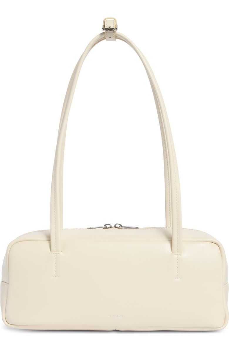 More Faux Leather Baguette Bag