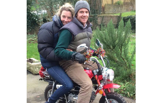 Lucy Jackson Christmas Monkey bike