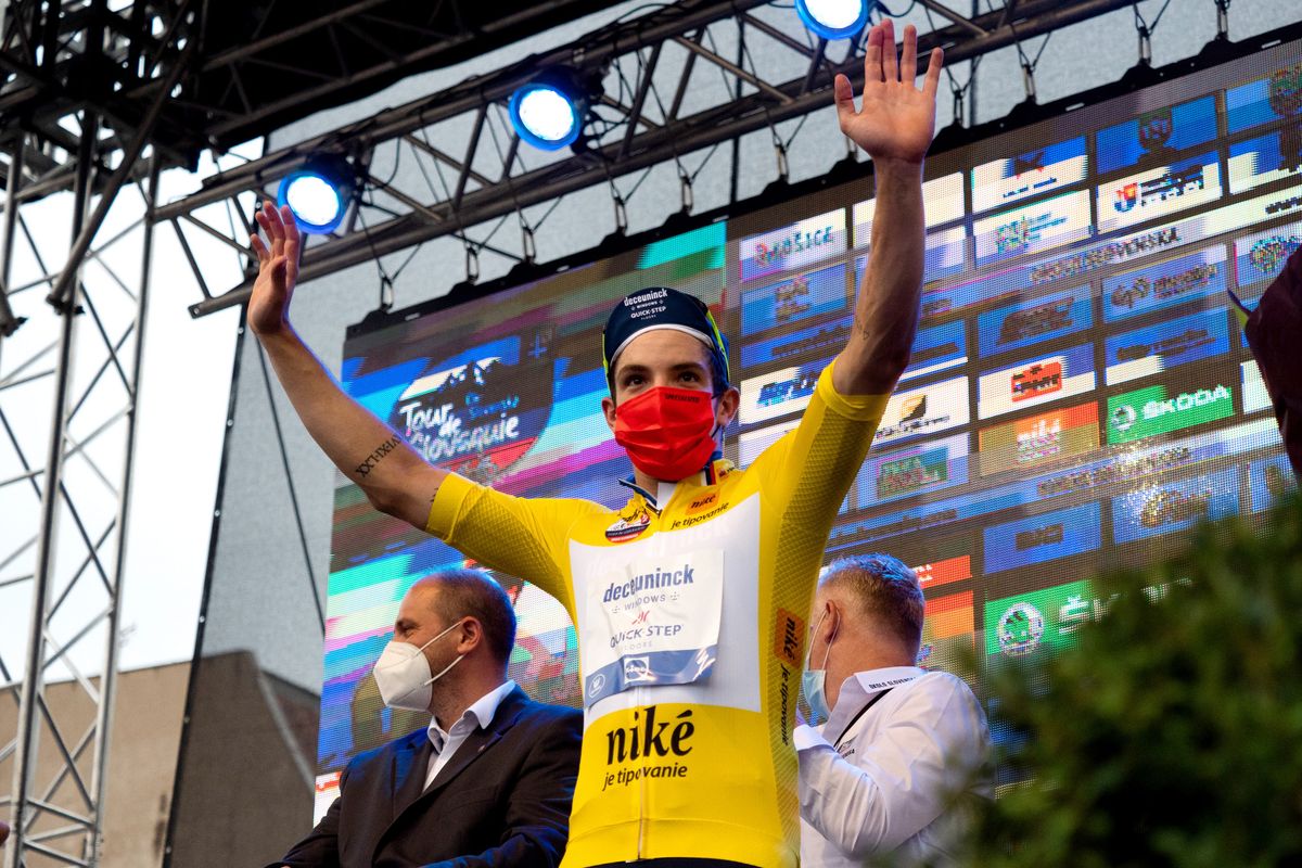 Tour de Slovaquie 2021 65th Edition 1st Stage Kosice Kosice 1584 km 16092021 Alvaro Jose Hodeg COL Deceuninck QuickStep photo Igor StancikBettiniPhoto2021