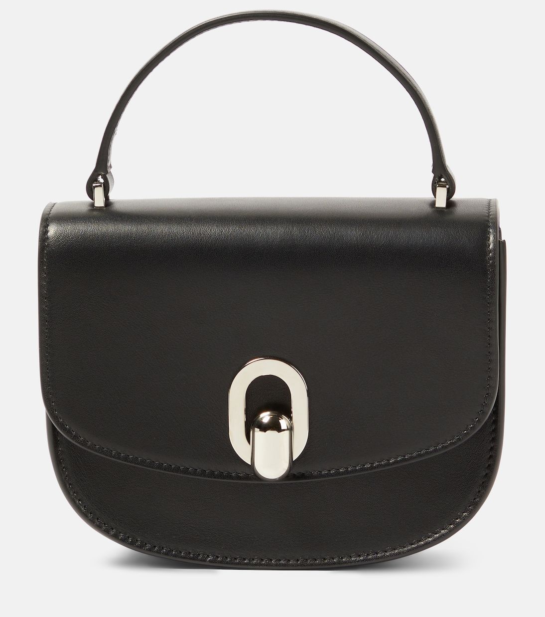 Tondo Mini Leather Tote Bag