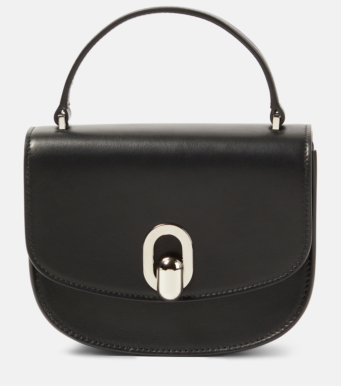 Tondo Mini Leather Tote Bag