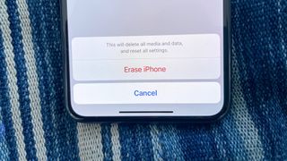How to reset an iPhone