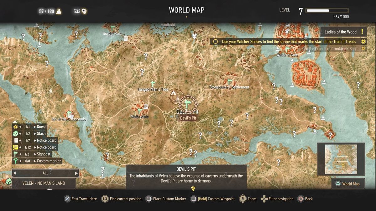 The witcher 3 in the eternal fire's shadow