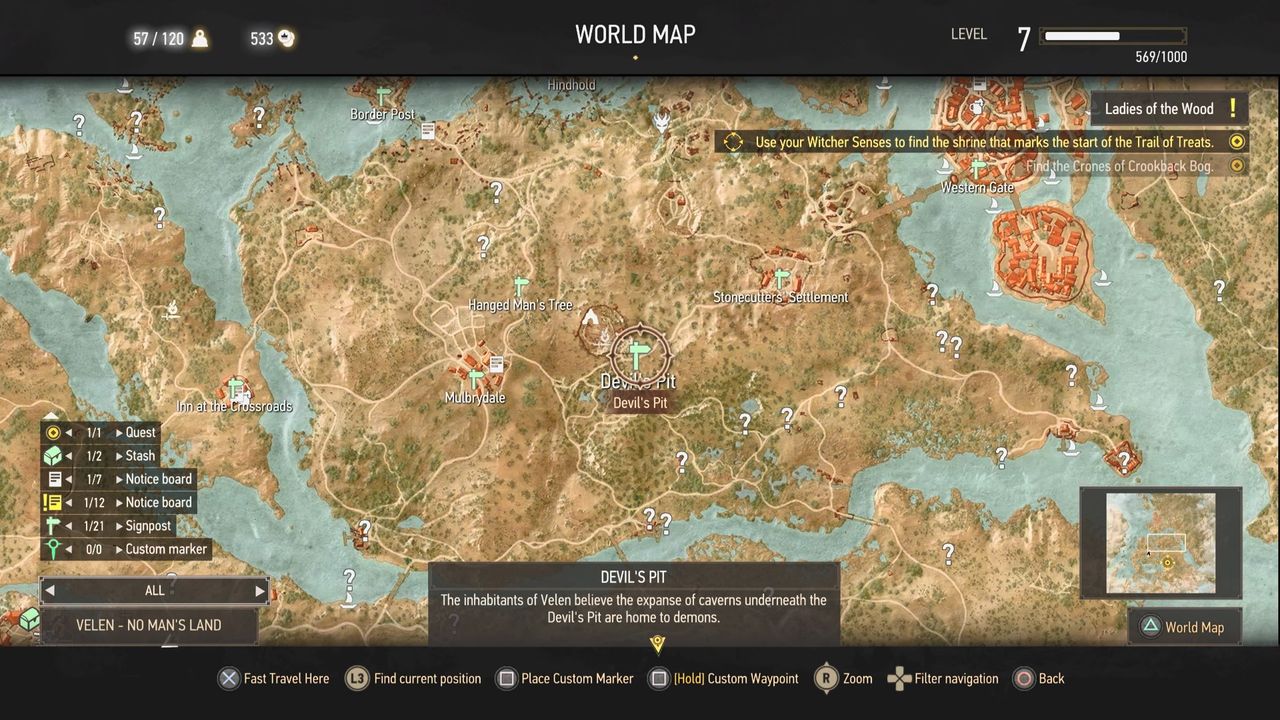The witcher 3 in the eternal fire's shadow