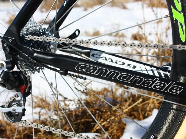 Both the chain stays and seat stays are medium-sized for a stout rear end.
