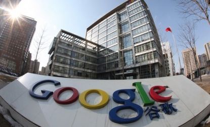 Google's offices in Beijing: Google and China's tumultuous relationship is once again being rattled, after the tech giant accused Chinese hackers of trying to break into Gmail accounts.