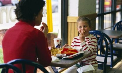 Healthier and now toy-less Happy Meals are a "harder sell" relative to other junk food options, says writer Joshua Gans.