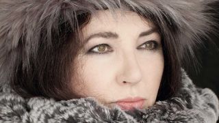 Kate Bush wrapped in fur