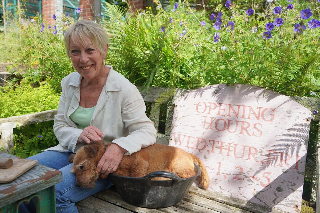 Summer Gardening With Carol Klein on Channel 5 sees Carol back in her garden at Glebe Cottage.