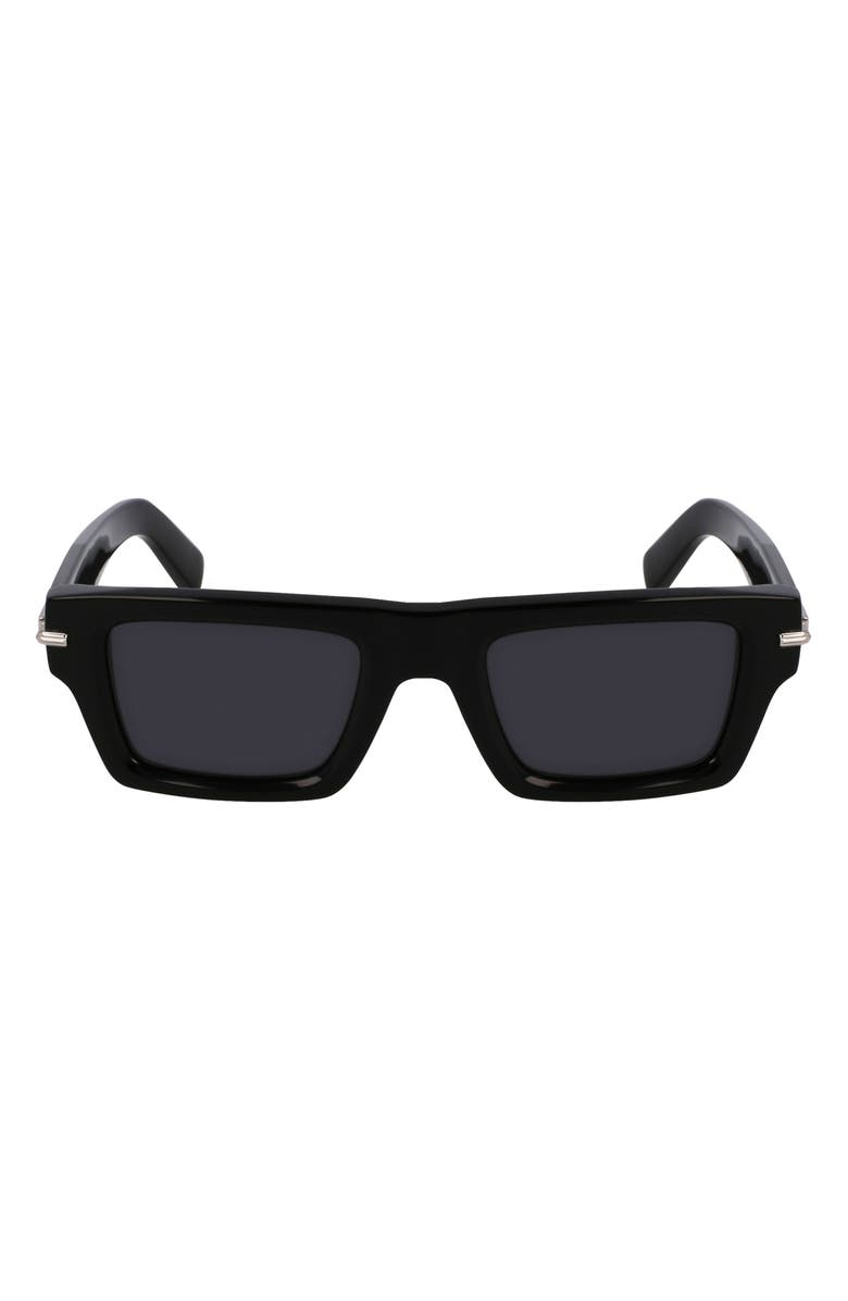 Prisma 50mm Rectangular Sunglasses