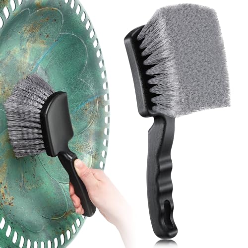 Dunkive Brush for Bird Baths, Bird Bath Cleaner With Ergonomic Handle and Pvc Bristles, Gentle Yet Effective Cleaning for Wigglers, Feeders, Hook Design