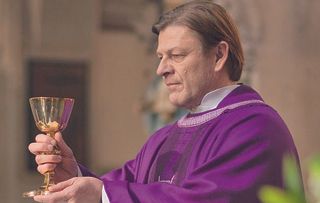 As the drama comes to an end, Father Michael (Sean Bean) faces a big decision in Broken