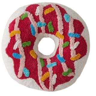Donut Shaped Throw Pillow