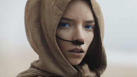 Anya Taylor-Joy in her Dune 2 cameo. 