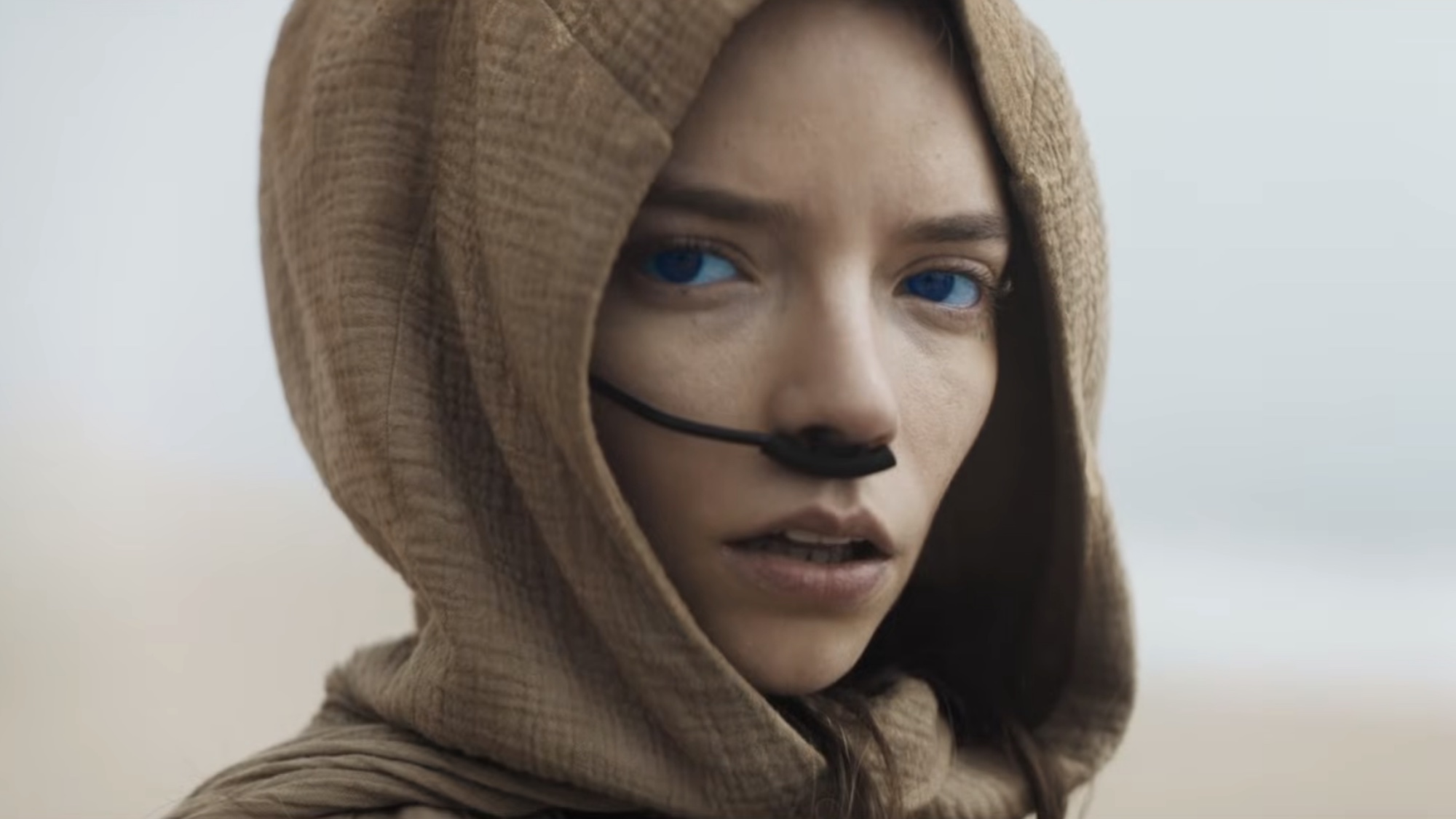 Anya Taylor-Joy in her Dune 2 cameo.