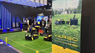 yarbo s1 snow blower at ces 2024