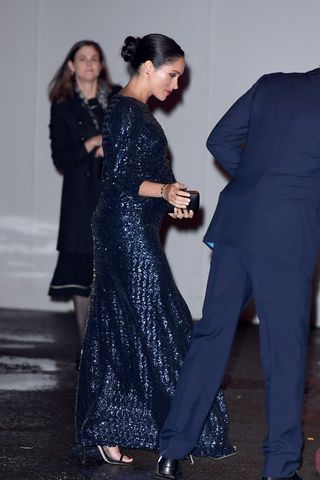 Meghan Markle at the theatre in 2019