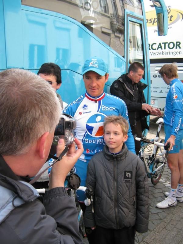 Thomas Voeckler (BBox Bouygues Telecom) poses for a photograph