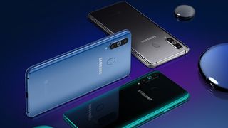 The Samsung Galaxy A8S has three rear cameras