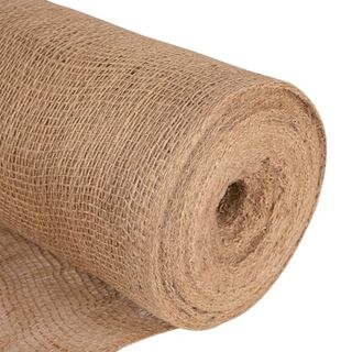 Builders Hessian 54 Inch or 72 Inch Wide 190gsm 6oz ~ Natural Jute Frost Protection Building Plant Masonry Craft Cane Webbing (5 Meters - 54