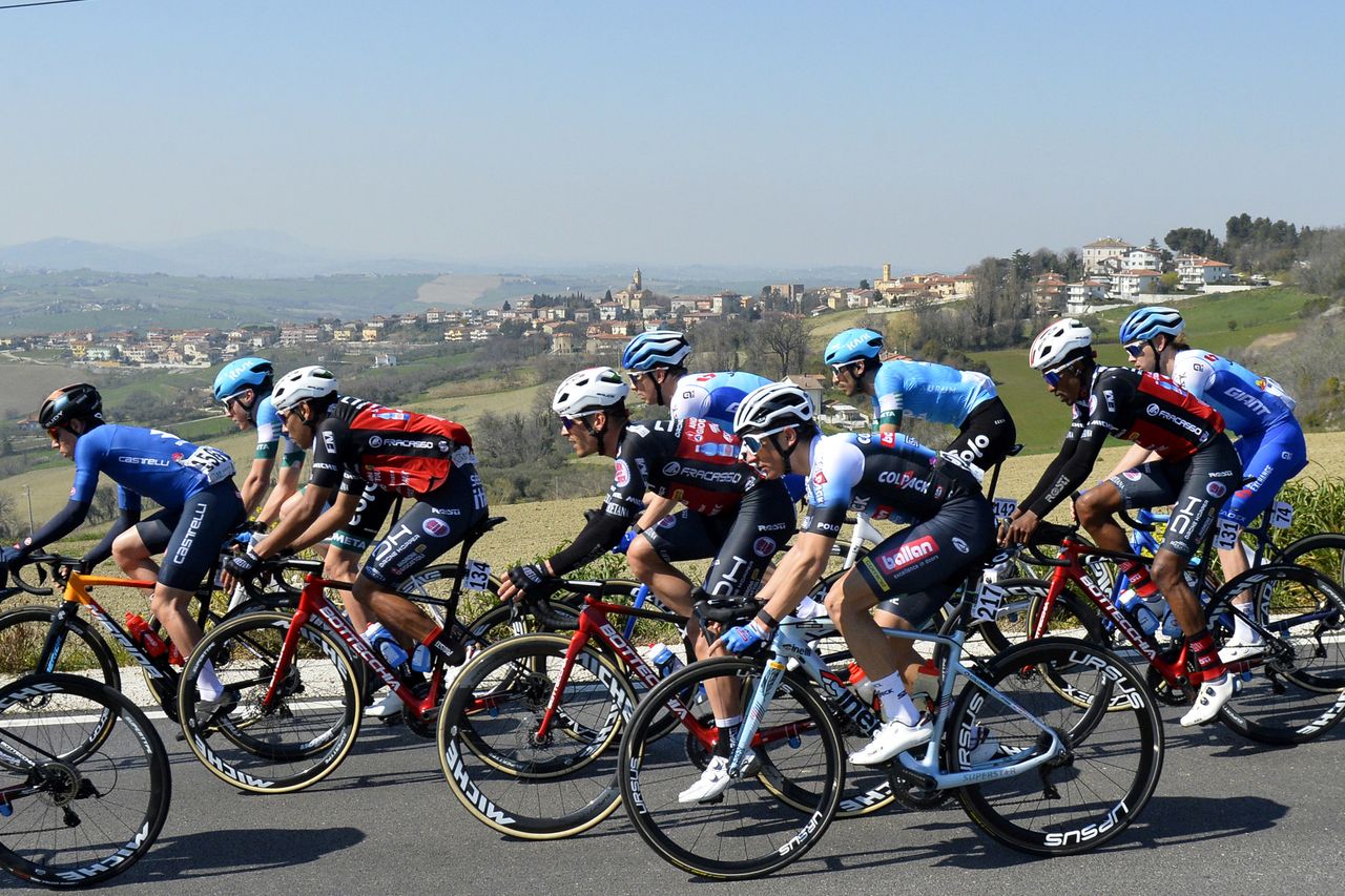 Settimana Internazionale Coppi e Bartali 2022 37th Edition 1st stage Riccione Riccione 1646 km 22032022 Mattia Petrucci ITA Team Colpack Ballan photo Tommaso PelagalliSprintCyclingAgency2022