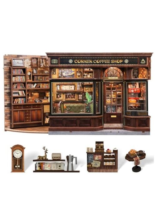 Corner Coffee Shop - Book Nook Kit