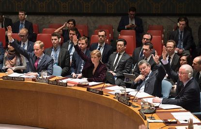 The U.N. Security Council votes on sanctions against North Korea.