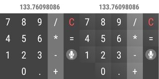 Calculator for Android Wear style options