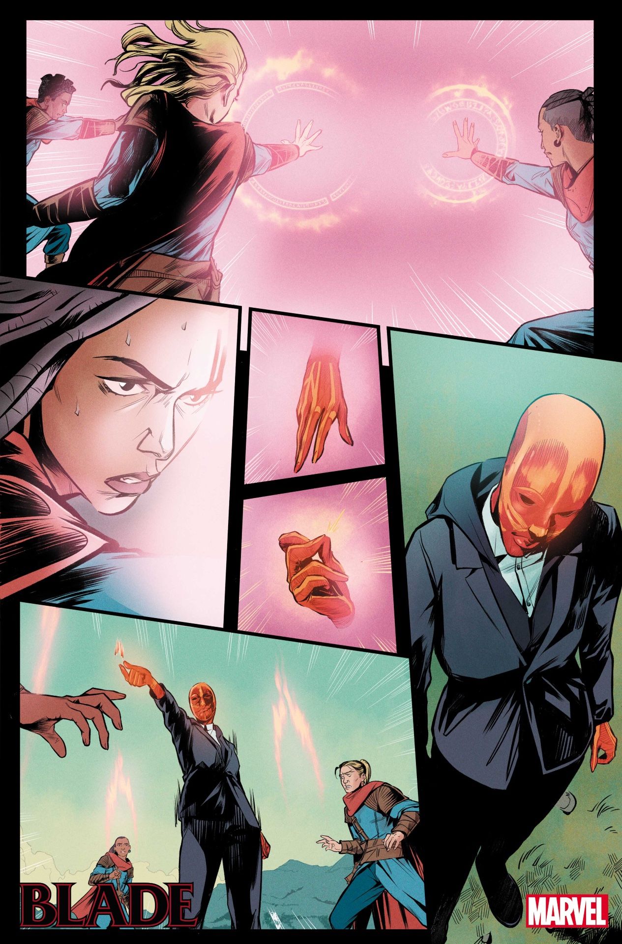 Blade #3 interior pages