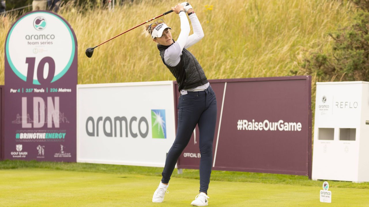 Nelly Korda Aramco Team Series London 2023