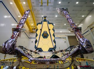 NASA's James Webb Space Telescope was fully assembled for the first time in August 2019.