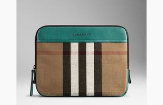 Burberry Canvas Check and Leather iPad Case