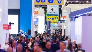 The show floor at ISE 2019