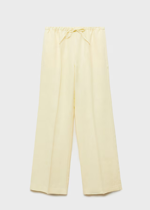 Butter yellow pants