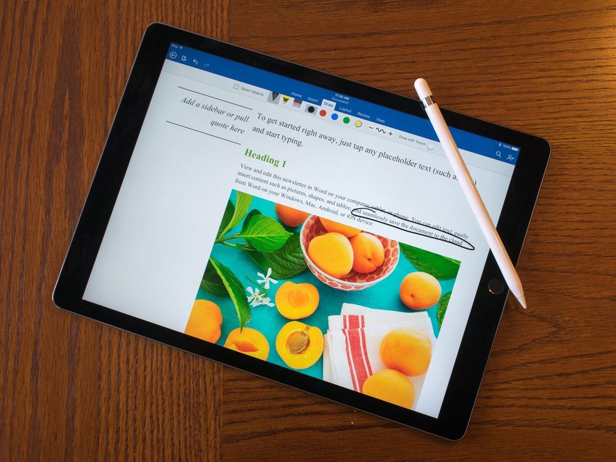 Microsoft adds 3D Touch and Apple Pencil support to Word, Excel, and PowerPoint