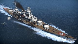 war thunder battleship