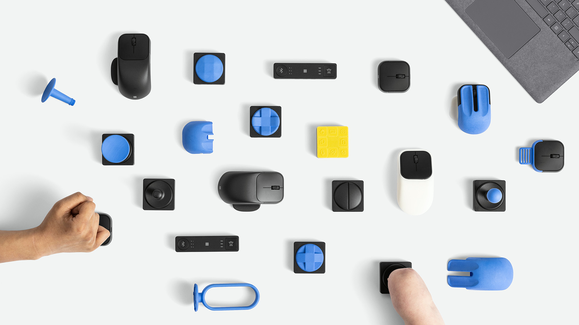 Promotional image for Microsoft Adaptive Accessories