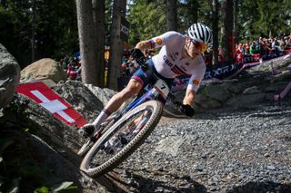 Charlie Aldridge and Sina Frei add XCO mountain bike title to tally at European championships