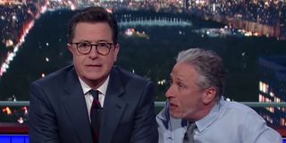 The Late Show With Stephen Colbert Jon Stewart