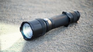 An illuminated flashlight