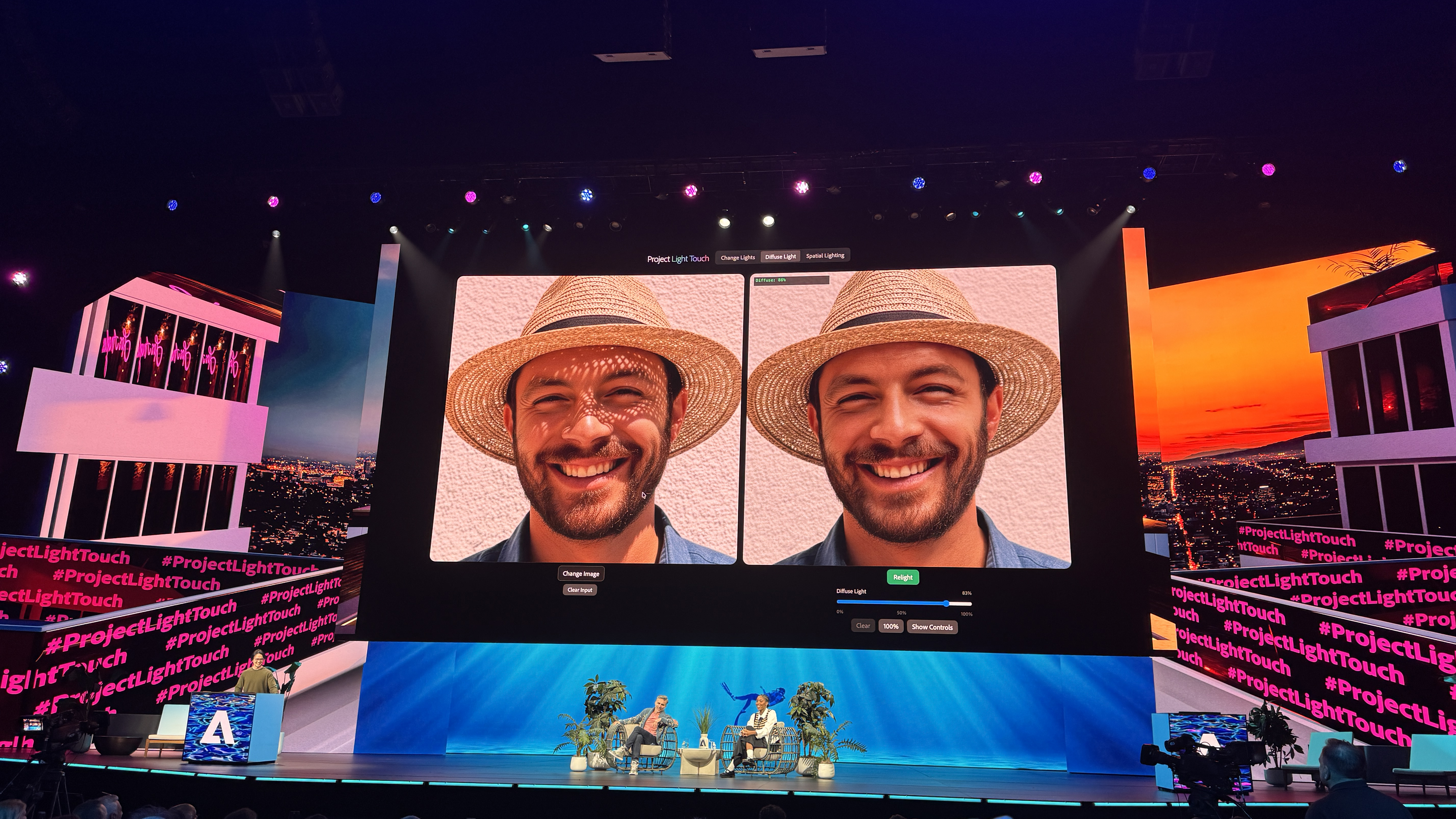 Adobe Max Project Light Touch