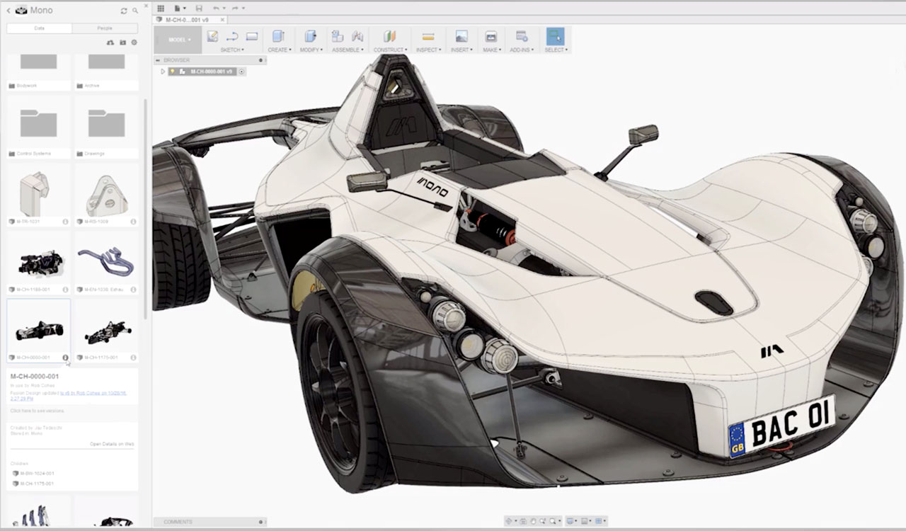 Best 3D modelling software: Fusion 360 (education version)