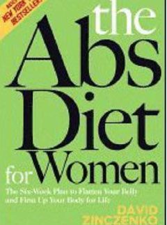 The Abs Diet For Women by David Zinczenko, £15.99