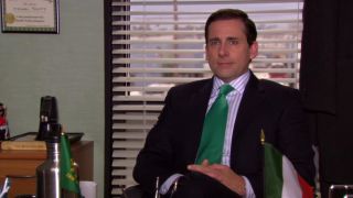 Steve Carell as Michael Scott on The Office