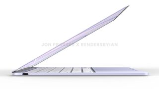 Renders of alleged MacBook Air 2021 design