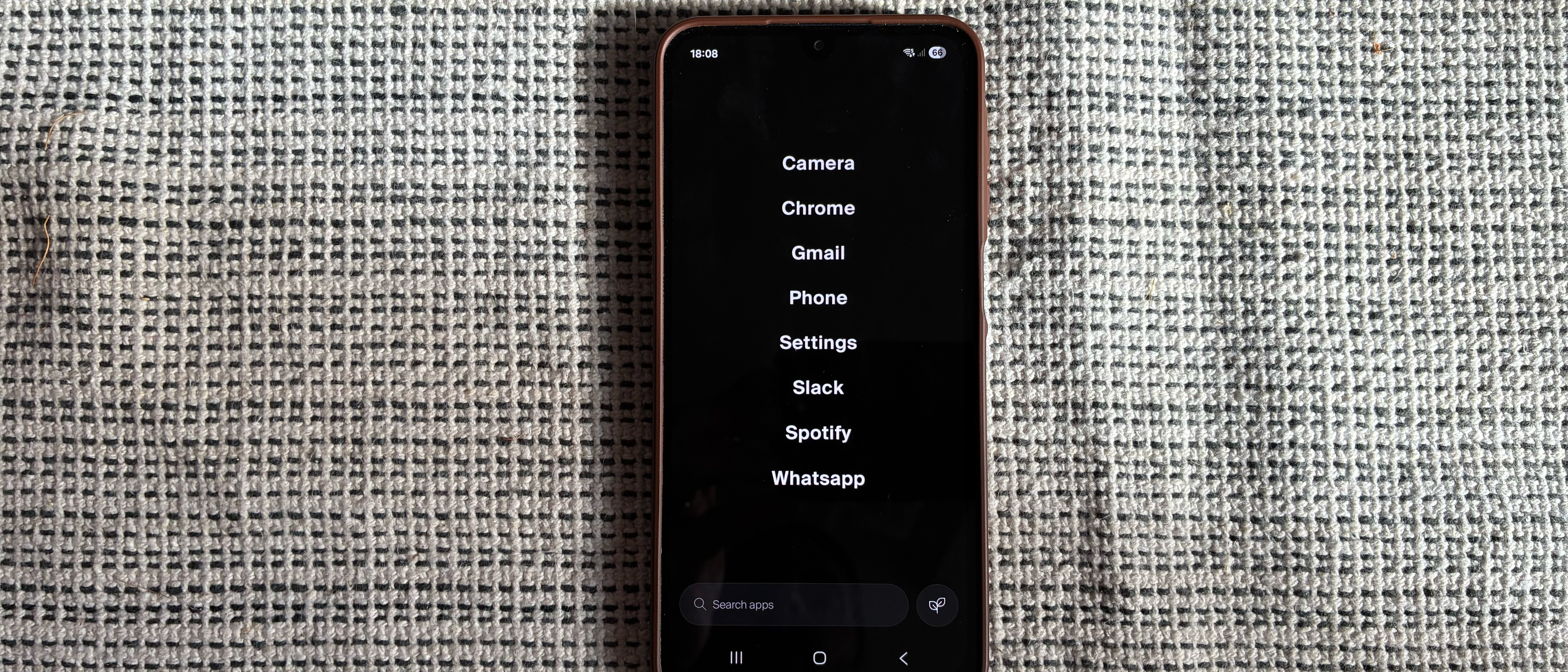 The Balance Phone on a desk