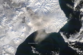 kizimen russia ash cloud
