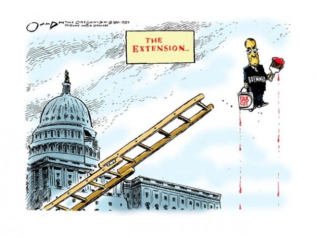 Boehner runs out of room