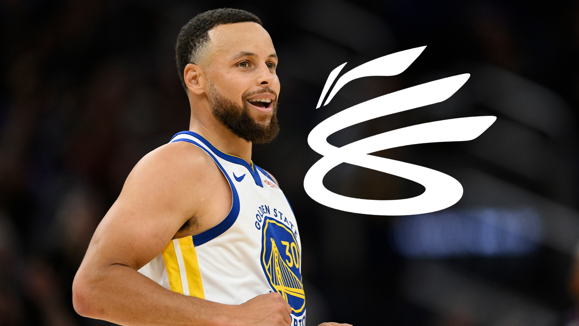 Steph Curry and new logo for Li-Ning collab