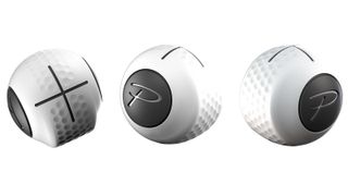 Different views of the PuttOut Devil Ball